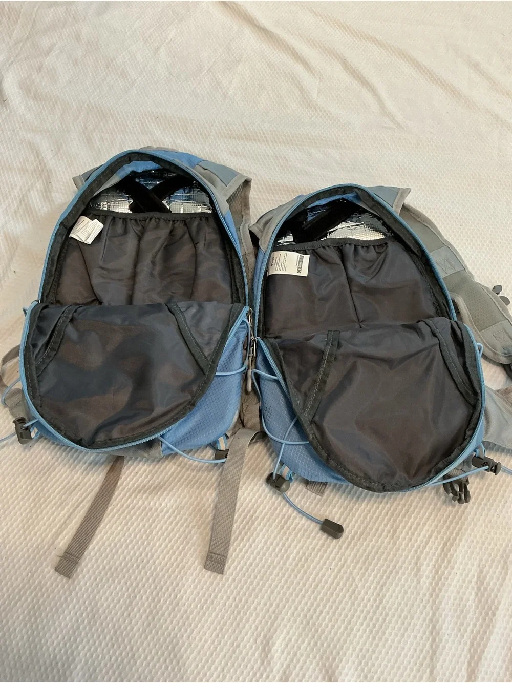 Men's Blue Daypack Backpack - Lightweight Outdoor Carry